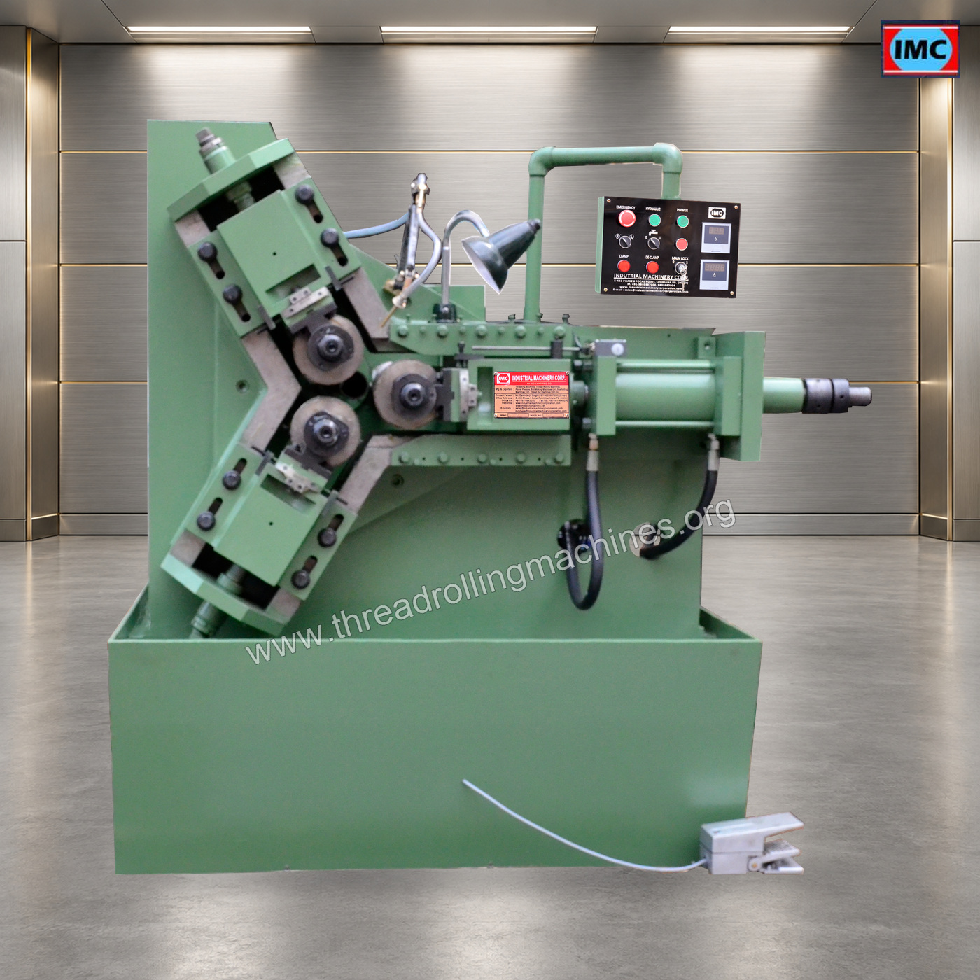 Hydraulic Thread Rolling Machines 3Roll